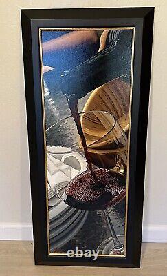 THOMAS ARVID Limited Edition Giclee On Canvas THE POUR Signed & Numbered