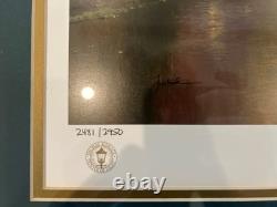 THOMAS KINKADE Signed Limited Edition Print S/N Hometown Bridge 2481/2950