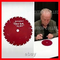 TOBIN BELL SIGNED Real 7 Circular Saw Blade Jigsaw John Kramer -COA & PICTURE