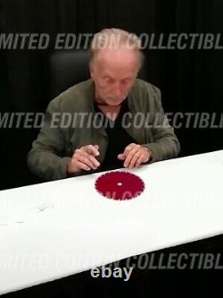 TOBIN BELL SIGNED Real 7 Circular Saw Blade Jigsaw John Kramer -COA & PICTURE