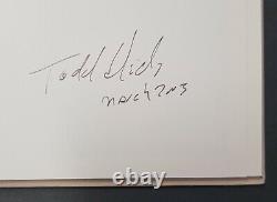 TODD HIDO OUTSKIRTS 2002 Hardcover withDJ 1st Limited Edition? OVERSIZED? SIGNED