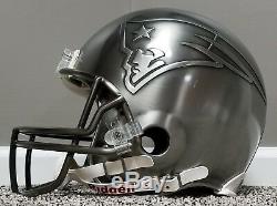 TOM BRADY Limited Edition #1/12 PEWTER Autographed AUTHENTIC Patriots Helmet NFL
