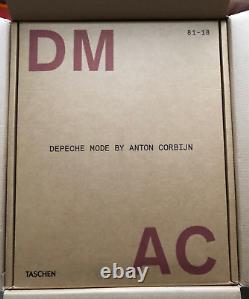 Taschen XXL Book Depeche Mode By Anton Corbijn DM Ac 8118 Signed Limited Edition