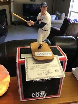 Ted Williams Boston Red Sox Autographed Gartlan Limited Edition Figurine