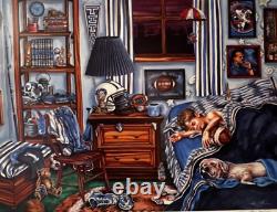 Tennesse Titians Limited Edition Signed And Numbered Print Championship Dreams