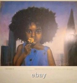 Teress Esaw Urban Flower Limited Edition Lithograph Art Print (signed)