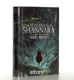 Terry Brooks SIGNED Wishsong of Shannara Grim Oak Limited Edition Hardcover PC