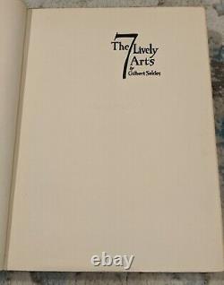 The 7 Lively Arts by Gilbert Seldes. SIGNED LIMITED 1st Edition 1924