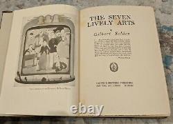 The 7 Lively Arts by Gilbert Seldes. SIGNED LIMITED 1st Edition 1924