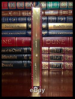The Alchemist SIGNED by PAULO COELHO New Easton Press Leather Bound Hardcover