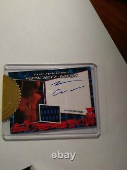 The Amazing Spider-man 2012 Andrew Garfield Autograph Costume Card 111 Made