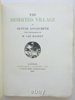 The Deserted Village by Oliver Goldsmith (Limited Edition) Signed