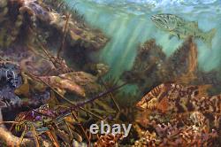 The Drift, limited edition giclee on canvas, Jason Mathias, 50.25X33.5 signed
