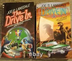 The Drive In 1 & 2 by Joe R. Lansdale Signed Overlook Connection #88 of 200 RARE