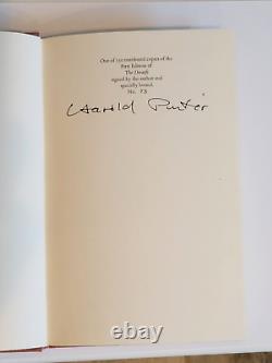 The Dwarfs by Harold Pinter, Faber Limited Edition, Signed 1st Edition