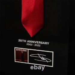 The Eminem Show Framed Shady Red Tie (signed) Limited Edition (150 Total)