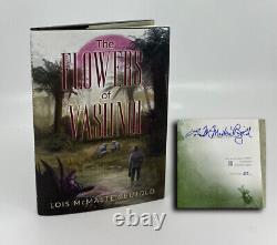 The Flowers of Vashnoi Lois McMaster Bujold SIGNED Ltd. 2019 HC/DJ FINE