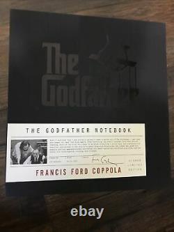 The Godfather Notebook Limited Edition Signed By Francis Ford Coppola! #0110