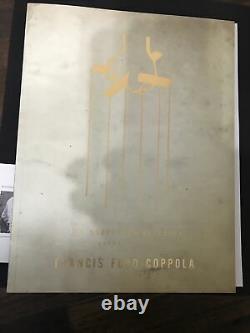 The Godfather Notebook Limited Edition Signed By Francis Ford Coppola! #0110