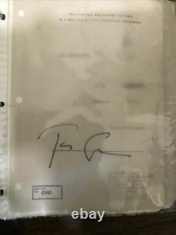 The Godfather Notebook Limited Edition Signed By Francis Ford Coppola! #0110