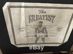 The Greatest MUHAMMAD ALI FOSSIL Limited Edition Collector's Watch Signed Mint
