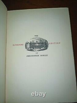 The Haverford Edition of the Works of Christopher Morley Signed Limited Edition
