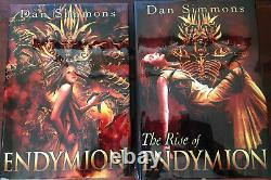 The Hyperion Cantos by Dan Simmons 4 Volume Signed LIMITED Set Subterranean HC