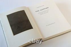 The Leopard byGiuseppe Di Lampedusa LEC Limited Editions Club SIGNED #256 of 750