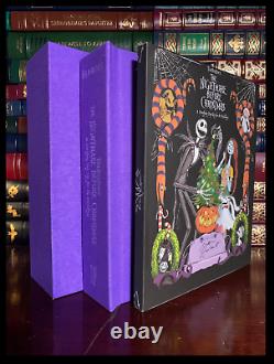 The Nightmare Before Christmas SIGNED by M. REINHART New Pop-Up Limited 1/100