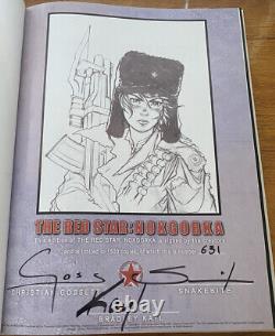 The Red Star Nokgorka 1st Edition Signed /1500 & Full Sketch By Christian Gosset