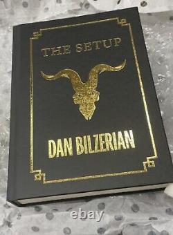 The Setup by Dan Bilzerian (2021, Rare Signed Limited Edition Leather-Bound!)