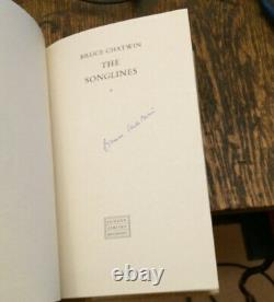 The Songlines 1987 Signed LTD First BRUCE CHATWIN London Limited Editions RARE