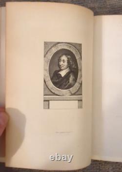 The Thoughts Of Blaise Pascal 1885 C. Kegan Paul Limited Edition #50 Signed