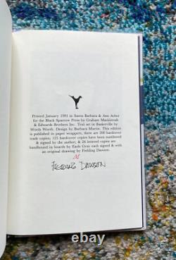 The Trick New Stories Fielding Dawson Signed Lettered Book Black Sparrow Press The Trick New Stories Fielding Dawson Signed Lettered Book Black Sparrow Press