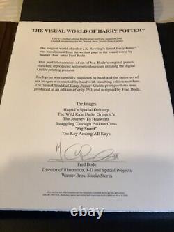 The Visual World Of Harry Potter Limited Edition Signed Giclée Portfolio F Bode