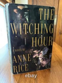 The Witching Hour, Anne Rice RARE From The Rice Family Library, Signed 1st Ed