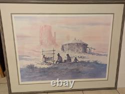 The image is a signed, limited-edition print (745/1000) by artist Paul Kuo, titl