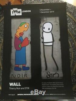 Thierry Noir & STIK Wall Poster Signed By Artists Limited Edition