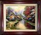 Thomas Kinkade A Quiet Evening Limited Edition 20 x 24 Canvas (Framed)