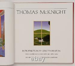 Thomas McKnight SIGNED LIMITED edition with PRINT Hugh Lauter Levin, 1984