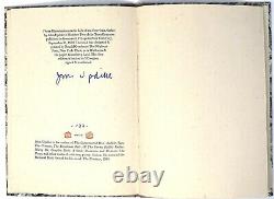 Three Illuminations by John Updike Signed Limited Edition