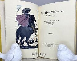 Three Musketeers Dumas Artist-Signed Edition Limited to 1500 (Vintage 1932)