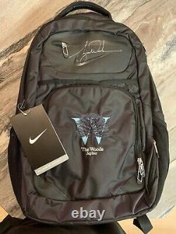 Tiger Woods Autographed Nike Limited Edition 1/1 Rare Signed Backpack