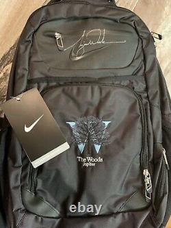 Tiger Woods Autographed Nike Limited Edition 1/1 Rare Signed Backpack