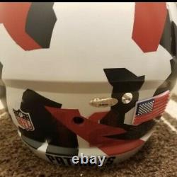 Tom Brady Autographed Authentic victor helmet Limited Edition #1/12