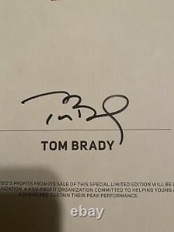 Tom Brady Limited Edition TB12 Method Signed Book