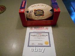 Tom Brady Signed Autographed Limited Edition Of 5000 Football Superbowl/tristar