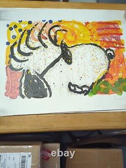 Tom Everhart Pop Star Hand Signed & Numbered Limited Edition Lithograph Snoopy
