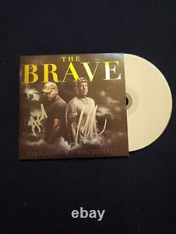 Tom MacDonald x Adam Calhoun Gold The Brave Autographed Rare Limited Edition