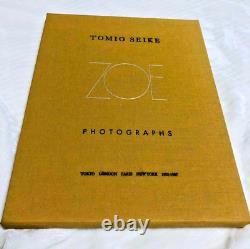 Tomio Seike ZOE Photographs Limited Edition Autographed hard case Excellent
